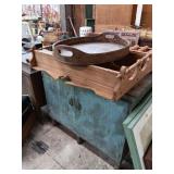Combo group 36"Wx 33"Hx17"D primitive cabnet &