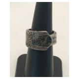 Spoon ring unmarked size 6.   .320oz