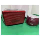 Toaster and Wilton Chocolate Melter