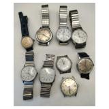 9 Timex watches