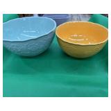 Pioneer Woman Nesting Bowls Fluted Edge Light