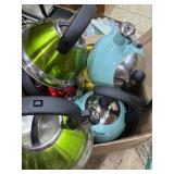 Farberware and Imperial Home Tea Pots 8 total