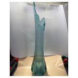 LE Smith Swung Vase Peacock Blue 6ï¿½x25ï¿½
