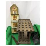 Candle mold, wooden level, Bill, organizer and