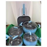 Cookware By Tasty Non Stick Robin Egg Blue 6