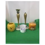 Candle Sticks, Candle and Candle Holders