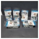 6 boxes New 1/4 Sharkie Wall anchors