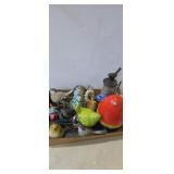 Ceramic and metal Bird home decor