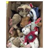 Boyds bears, hallmark, and other holiday animals