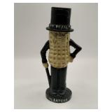 Modern cast iron Mr peanut bank