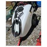 Fimco 30 gallon pull behind electric  sprayer