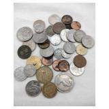Foreign coins