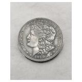 1879 Morgan Dollar money clip