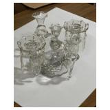 Cambridge Glass epergne centerpiece, vintage