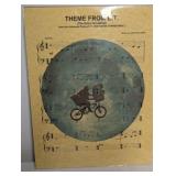 Steven Speilburgs ET Theme Sheet Music Art Print