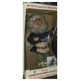 Animated christmas display figure