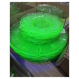 Jeannette Glass Company UV depression Cherry