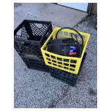 Four milk crates and charge air pro 2 horsepower