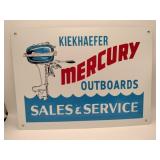 Kiekhaefer Mercury outboards service sign