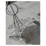 Outdoor metal decor