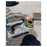Decorative planners and flower pots
