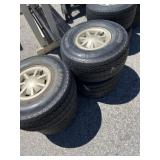 4 Carlisle golf cart tires 18x8.50-8