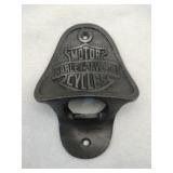 Modern cast iron Harley-Davidson bottle opener