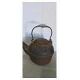 Heavy cast-Iron 8Star Kettle With Swivel Lid And