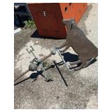Metal cow weathervane