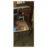 Student wooden writing desk