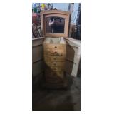 Jelwrey chest with side doors and 6 storage