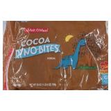 3- 25oz bags of cocoa dino bites cereal