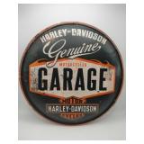 Harley-Davidson garage button sign 14 "