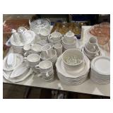 Pfaltzgraff Heritage White stoneware dinnerware,