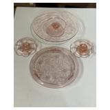 Jeannette Glass Company Pink depression glass