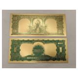 Novelty  gold foil notes