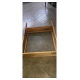 Wooden three quarter inch classifier sieve