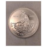 Silver American  prospector 1 troy oz .999 fine