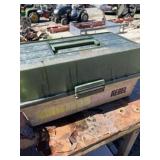 Rebel Excalibur 800 tacklebox with contents