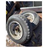 2 utility tires size 4.10/3.50ï¿½6