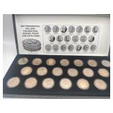2007 presidential quarters P&D proof satin finish