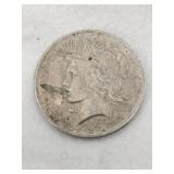 1922 silver Peace dollars