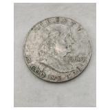 1962-D  Franklin half dollar