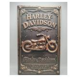 Harley-Davidson metal sign 10x16