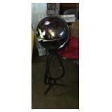 Glass decorative gazing ball with 26in stand