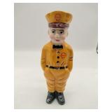 Modern cast iron shell man Bank