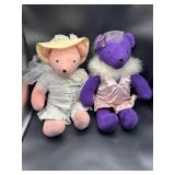 North American Bear Company vintage plush toys,