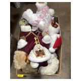 Several vintage Robert Raikes 16" Santa & Mrs.