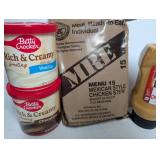 Military MRE Meal Ready To Eat & Frosting +