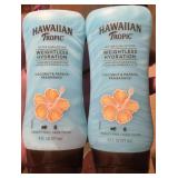 2- 6oz bottles of Hawaiian tropic coconut and